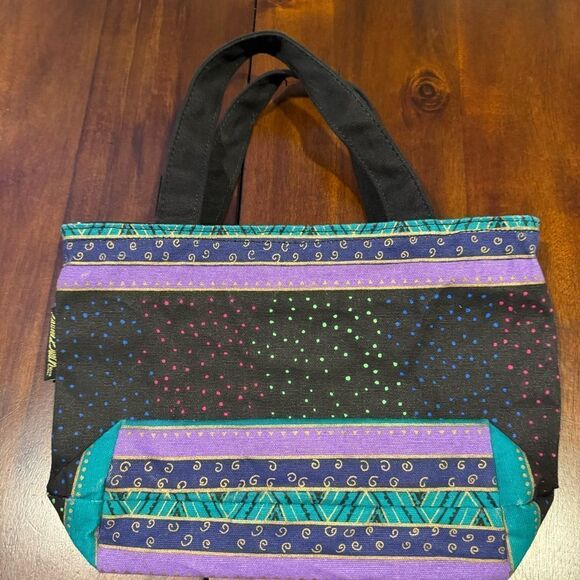 Laurel Burch Dogs and Doggies Shoulder Tote - Picture 3 of 8